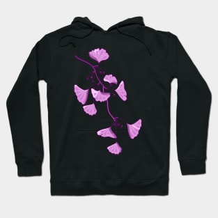 Decorative ginkgo (b) Hoodie